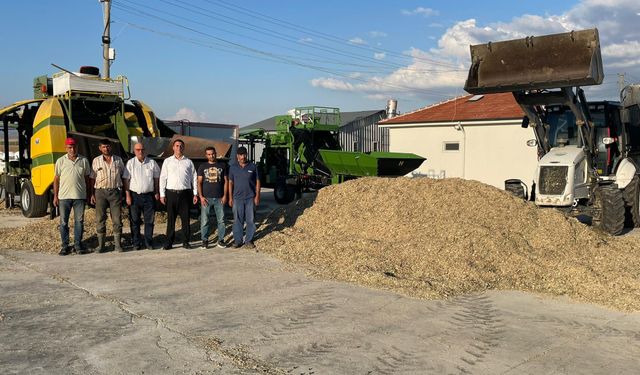 Beylikova'da silaj paketleme sezonu büyük bir heyecanla başladı