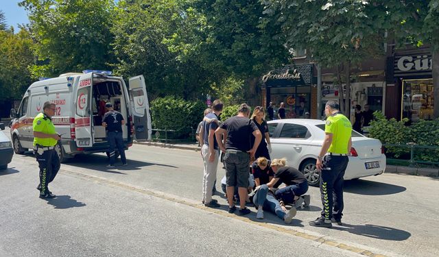 Eskişehir'de elektrikli bisiklet kazası: 1 kişi yaralandı