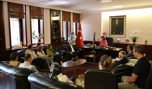 Türkiye Kent Birliği Konseyi Başkanı'ndan Ünlüce'ye ziyaret