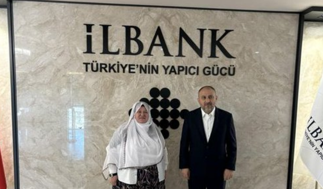 Başkan Güneş'ten İlkbank Genel Müdürü Türk'e ziyaret