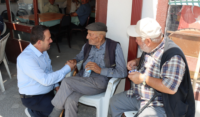 Başkan Özmen vatandaşlarla buluştu