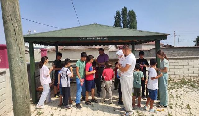 Çifteler Müftüsü Camii Yaz Kur'an Kurslarını ziyaret etti