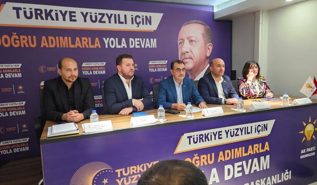 Fatih Dönmez AK Parti Odunpazarı’nın yeni İlçe Başkanını ziyaret etti