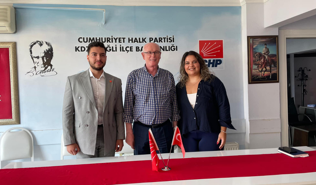 Başkan Kurt'tan CHP Karadeniz Ereğli İlçe Gençlik Kolları'na ziyaret