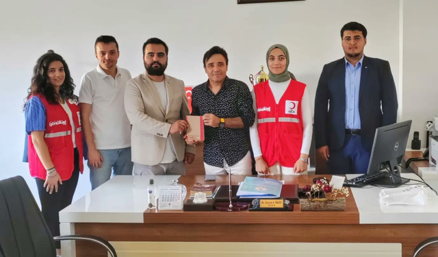 Genç Kızılay Eskişehir'den Gençlik ve Spor İl Müdürlüğü'ne ziyaret