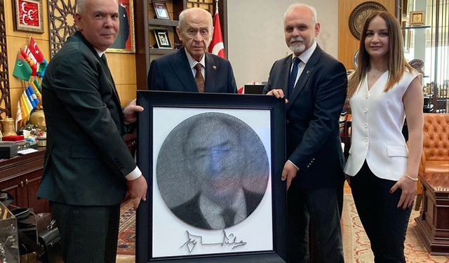 MHP Eskişehir İl Başkanından Devlet Bahçeli'ye ziyaret