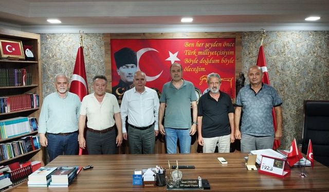 MHP Eskişehir İi Başkanlığı’na Öz Metal İş Sendikasından ziyaret