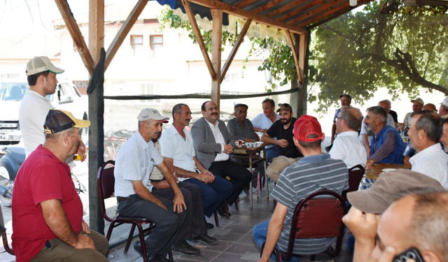 Başkan Hamamcı Yenice Mahallesi'nde vatandaşlarla buluştu