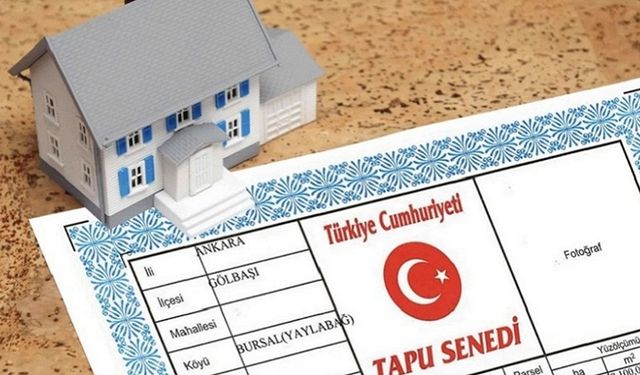 Sadece birkaç gün kaldı: Başvurmayan tapu sahibi elindekini kaybedecek