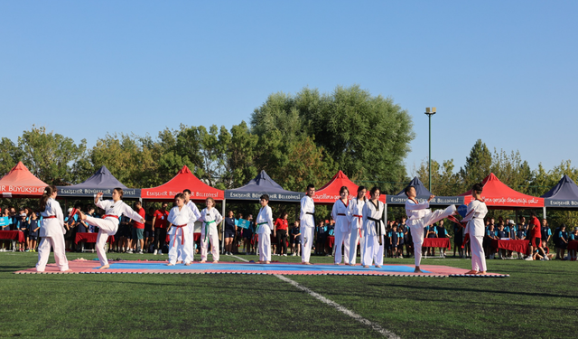 Eskişehir'deki yaz spor eğitimlerinde muhteşem final