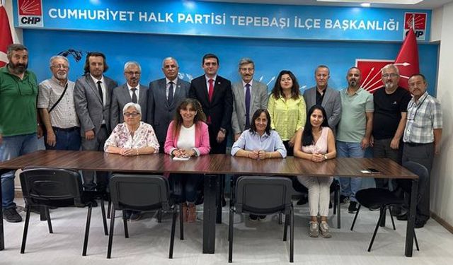 AHPADİ CHP Tepebaşı İlçe Başkanlığıyla bir araya geldi