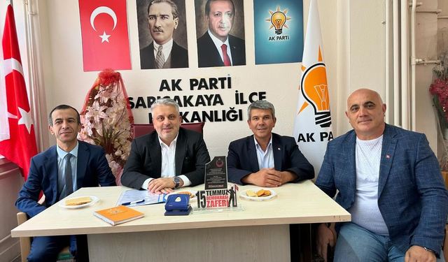 AK Parti Eskişehir Teşkilatı Sarıcakaya'da buluştu