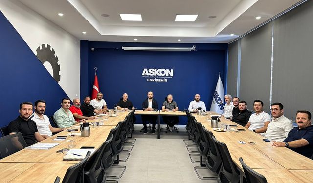 ASKON Eskişehir Yönetim Kurulu toplantısı gerçekleştirdi