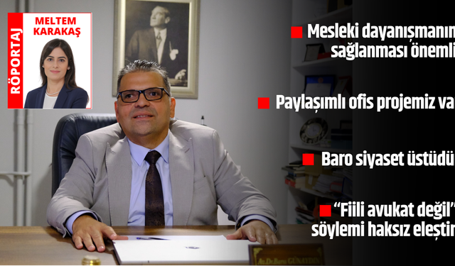 Barış Günaydın: “Kentiyle bütünleşmiş, etkin bir baronun hayalini kuruyorum”