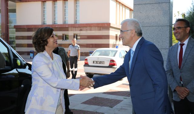 Başkan Ünlüce'den Rektörlere ziyaret