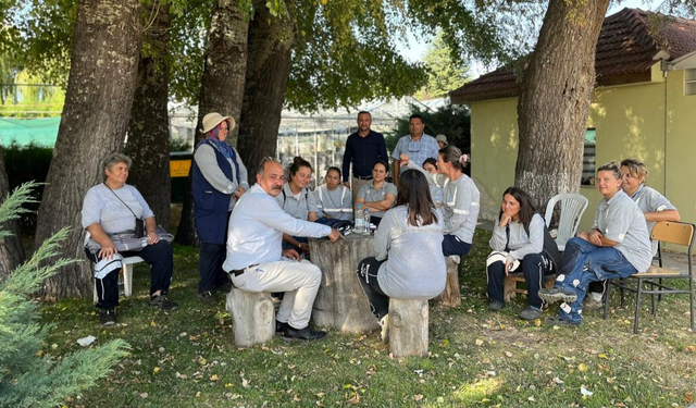 Belediye İş Eskişehir Şubesi'nden üyelerine ziyaret