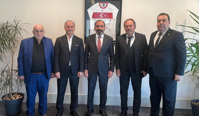 EASKF Başkanı Atam’dan, TFF başkanına ziyaret