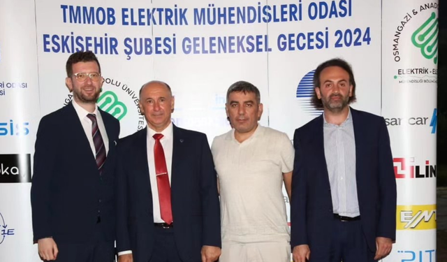 EMO Eskişehir Şubesi Geleneksel Gecesi ve Teknoloji Fuarı gerçekleşti