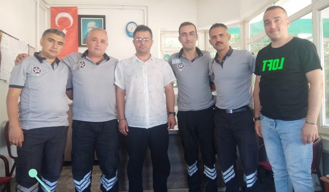 Güvenlik İş Sendikası Eskişehir Şubesi üyelerine destek oldu