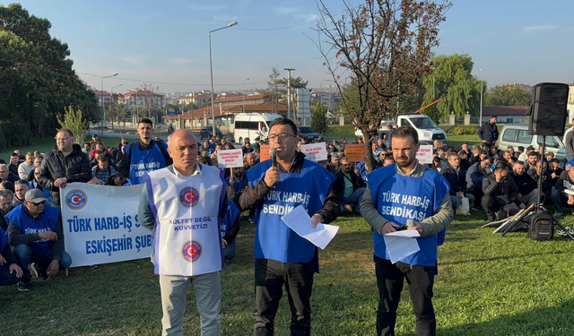 Harb-İş’ten oturma eylemi: Bıçak kemiğe dayandı!