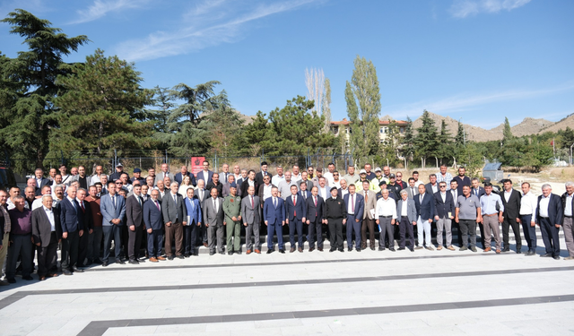 Vali Aksoy Sivrihisar'da güvenlik toplantısına katıldı