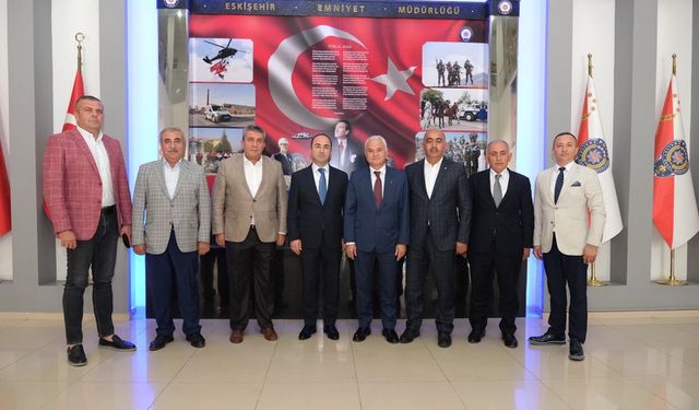 ETO'dan Eskişehir Emniyet Müdürüne ziyaret