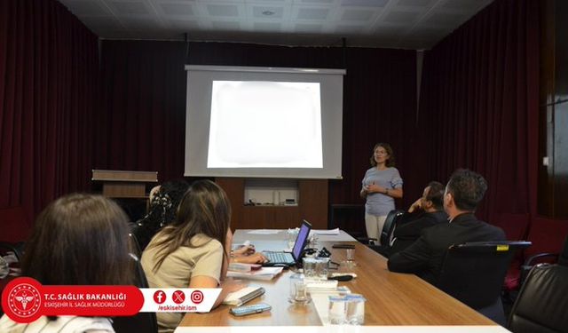 Eskişehir İl Sağlık Müdürlüğü aylık değerlendirme toplantısı gerçekleştirildi