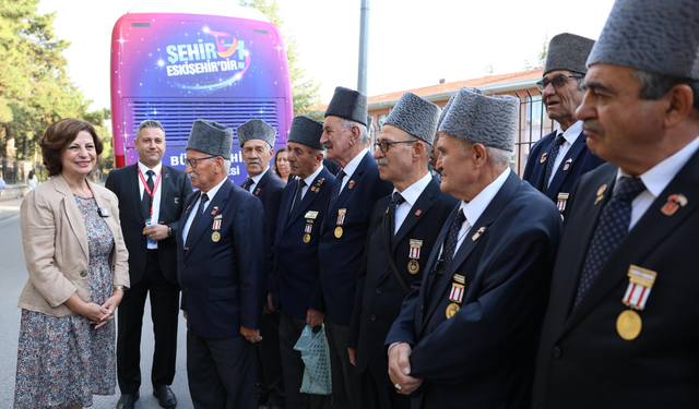 Başkan Ünlüce gazileri unutmadı