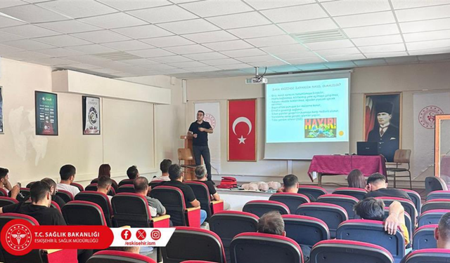 Eskişehir’de 16 saatlik ilk yardım eğitimi verildi