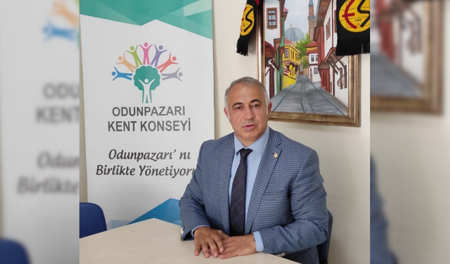 Odunpazarı Kent Konseyi Başkanı Kumru'dan genel kurul öncesi açıklama