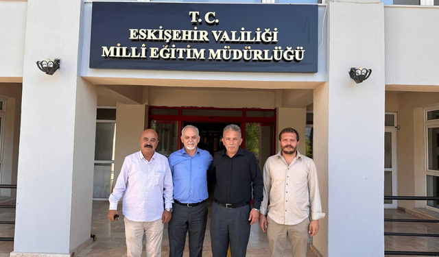 MHP Eskişehir'den İl Milli Eğitim Müdür Yardımcısı'na ziyaret