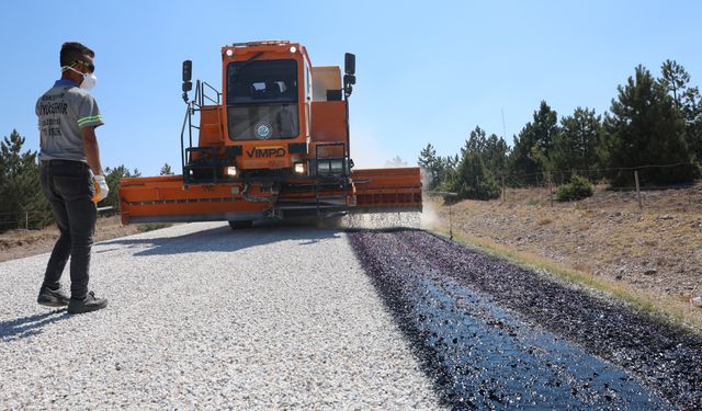 Eskişehir Büyükşehir'den yol çalışması