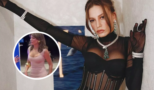 Serenay Sarıkaya büyüledi: Ünlü oyuncu bütün dikkatleri üzerine çekti