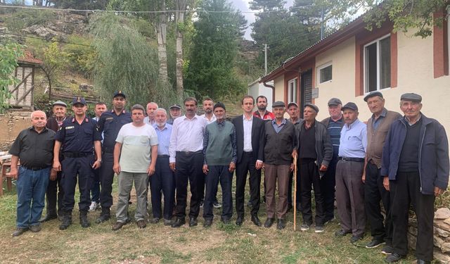 Seyitgazi Kaymakamı vatandaşlar ile bir araya geldi