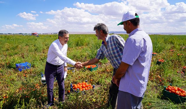 "Eskişehir’in toprağına değer katan üreticilerimizin daima yanındayız”