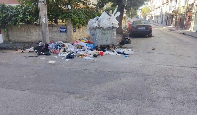 Eskişehir Tunalı Mahallesi'nde çöp sorunu