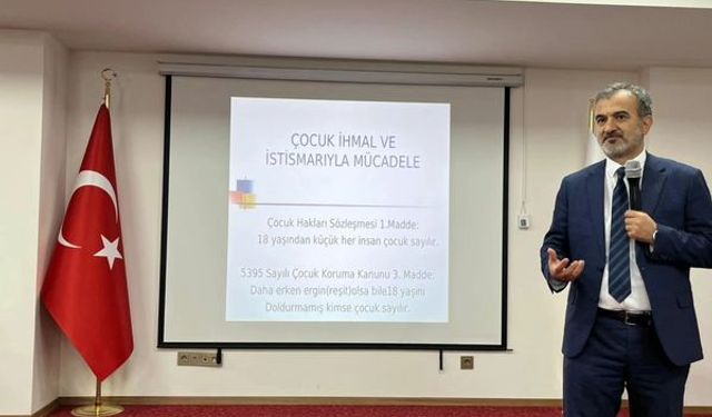 "Çocuk İhmal ve İstismarı ile Mücadele" konferansı verildi