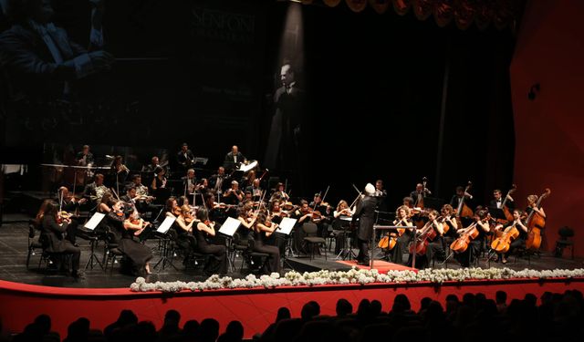 Senfoni Orkestrası, sanatseverlere unutulmaz bir konser daha sundu