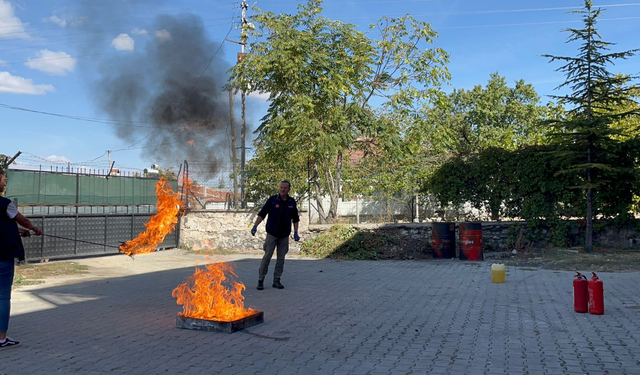 AFAD Eskişehir'den afet yangın ve farkındalık eğitimi