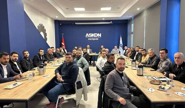 ASKON Eskişehir Yönetim Kurulu toplantısı düzenledi