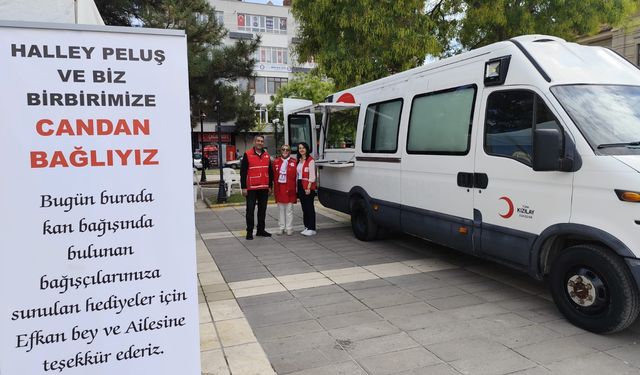 "Birbirimize Candan Bağlıyız, Sen de Kan Bağışçımız Ol" etkinliği devam ediyor