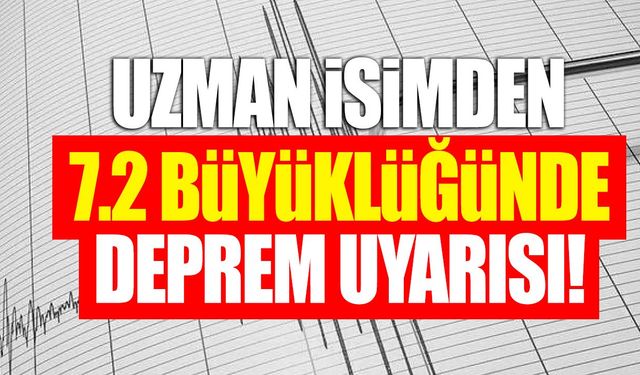 Ünlü profesör 4 fay tehlike diyerek 7.2 büyüklüğündeki depremi işaret etti