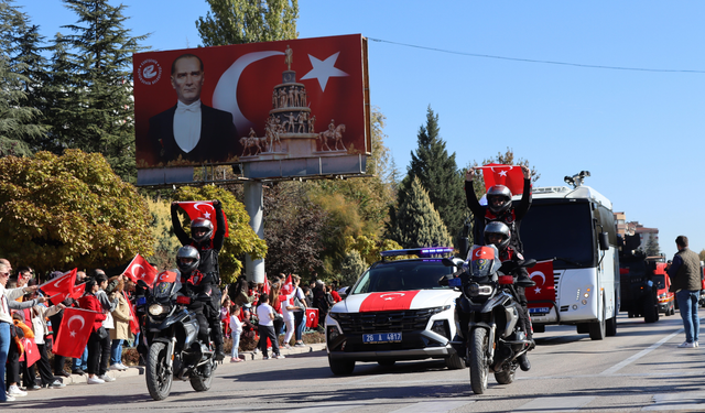 Eskişehir'de Cumhuriyet Bayramı coşkusu