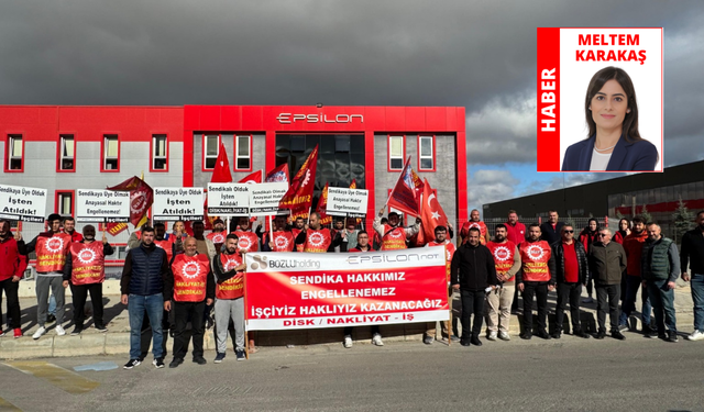 Eskişehir’de işçiler işten çıkarılmaları protesto etti