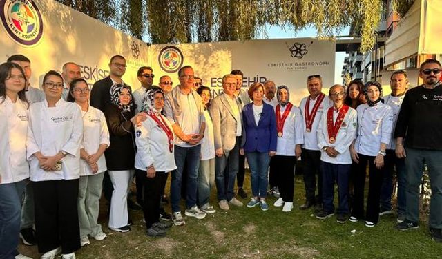 Eskişehir Gastronomi Platformu gastronomi festivalinde bir araya geldi