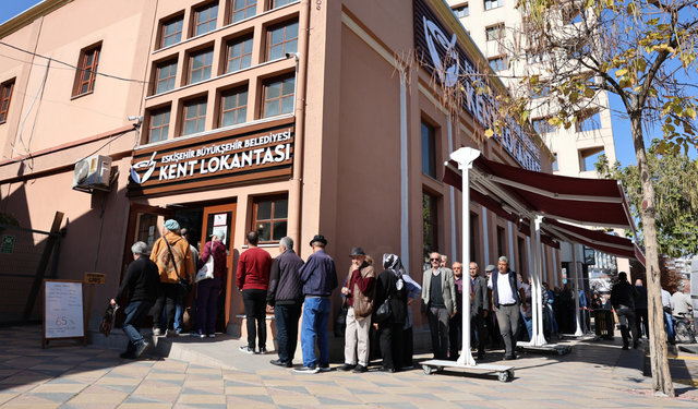 Eskişehir Kent Lokantası bir ayda binlerce vatandaşı ağırladı