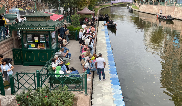 Porsuk Çayı yoğun ilgi gördü