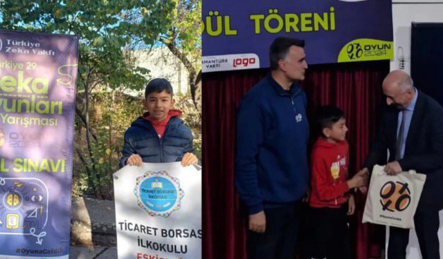 Eskişehir Ticaret Borsası öğrencisi Demir Koç Türkiye ikincisi