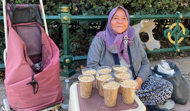 Eskişehirli 73 yaşındaki kadın geçimini işte böyle sağlıyor