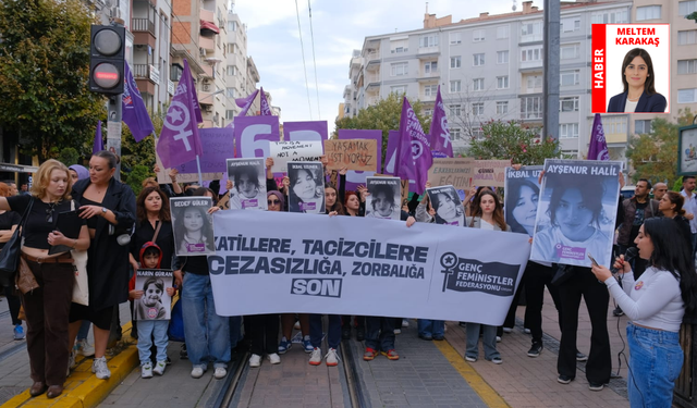 Eskişehir'de kadınlar şiddete karşı yürüdü: “Cinayetlerden faillere cesaret verenler sorumludur”